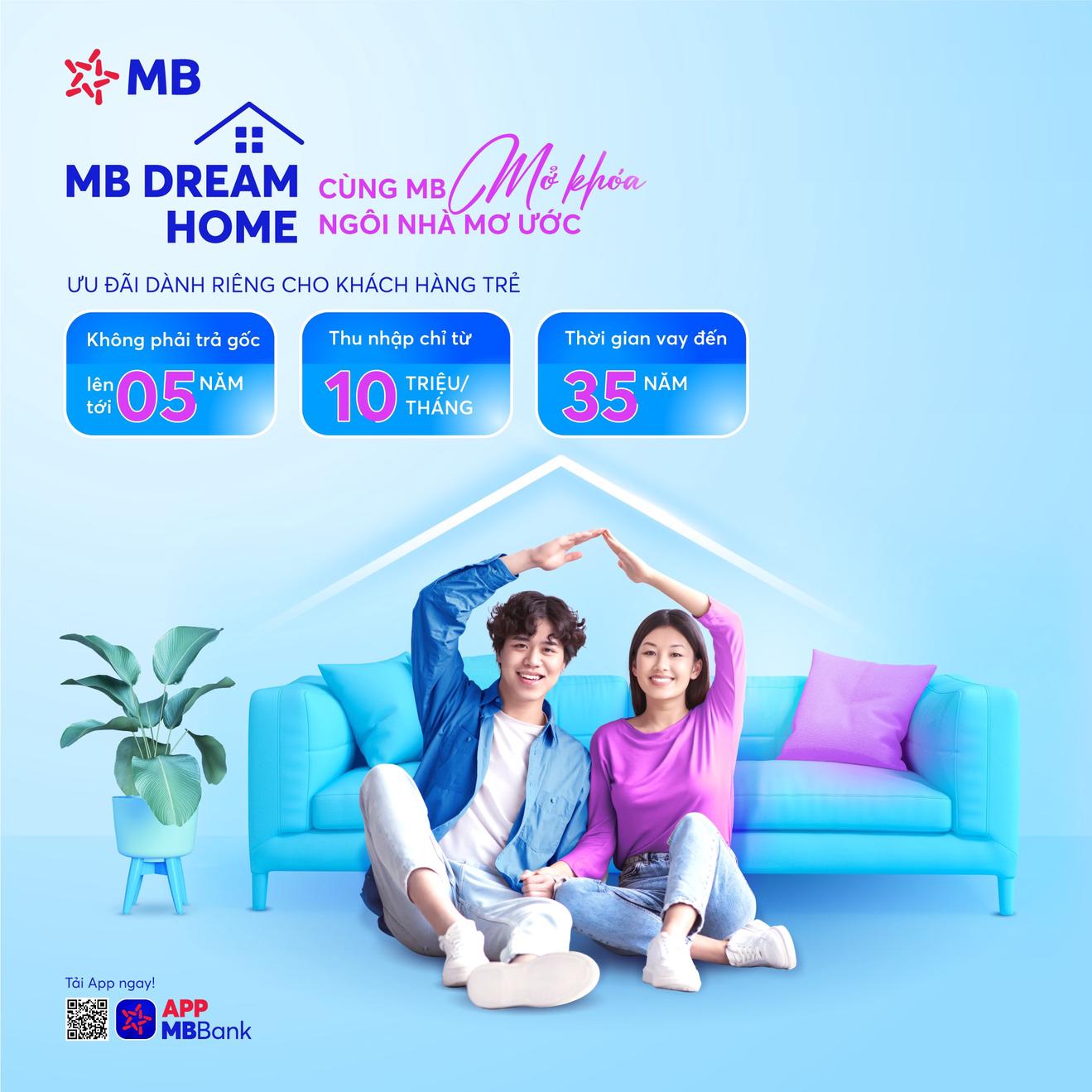 MB tung gói vay mua nhà miễn trả gốc trong 5 năm đầu - hàng trăm bạn trẻ đã hiện thực hóa ước mơ an cư