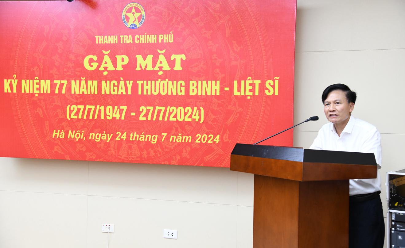 Thanh tra Chính phủ tri ân các thương binh, thân nhân liệt sĩ