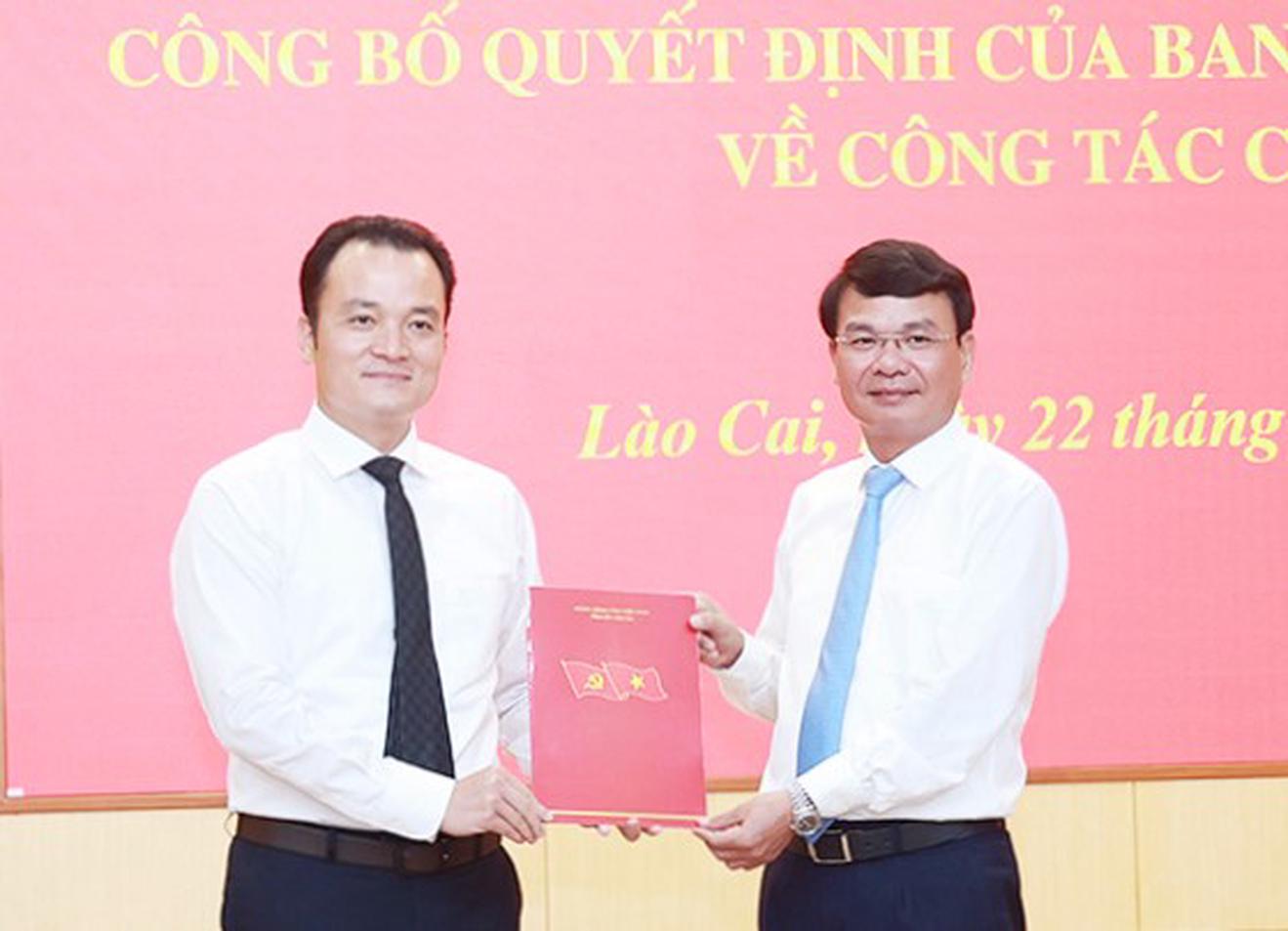 Bổ nhiệm Bí thư Mường Khương làm Trưởng ban Nội chính Lào Cai