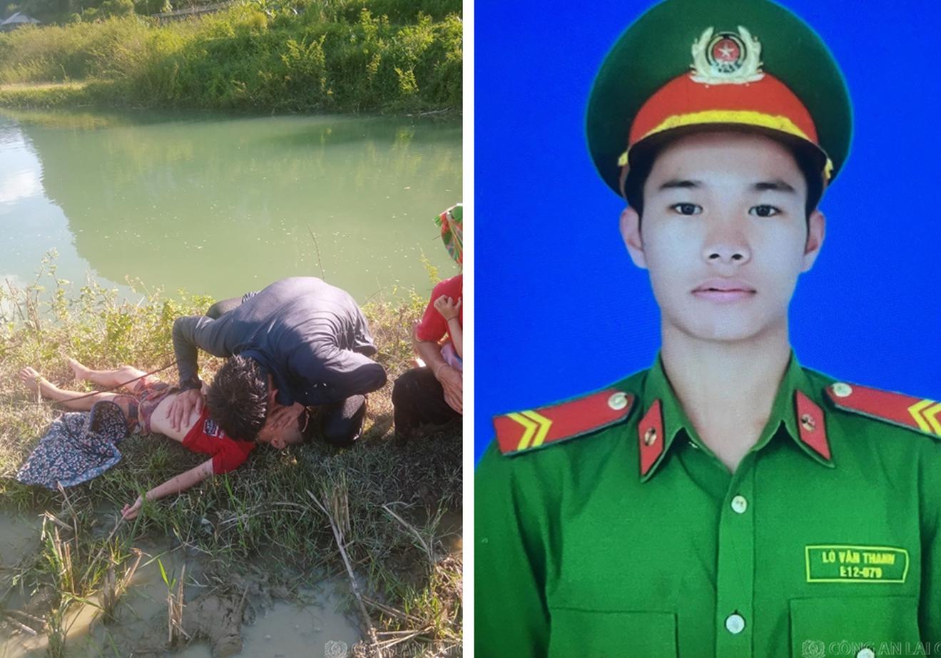 Bộ trưởng Bộ Công an biểu dương chiến sĩ dũng cảm cứu sống trẻ đuối nước