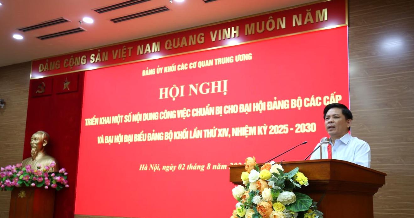 Tích cực chuẩn bị Đại hội Đảng bộ các cấp và Đại hội đại biểu Đảng bộ Khối lần thứ XIV