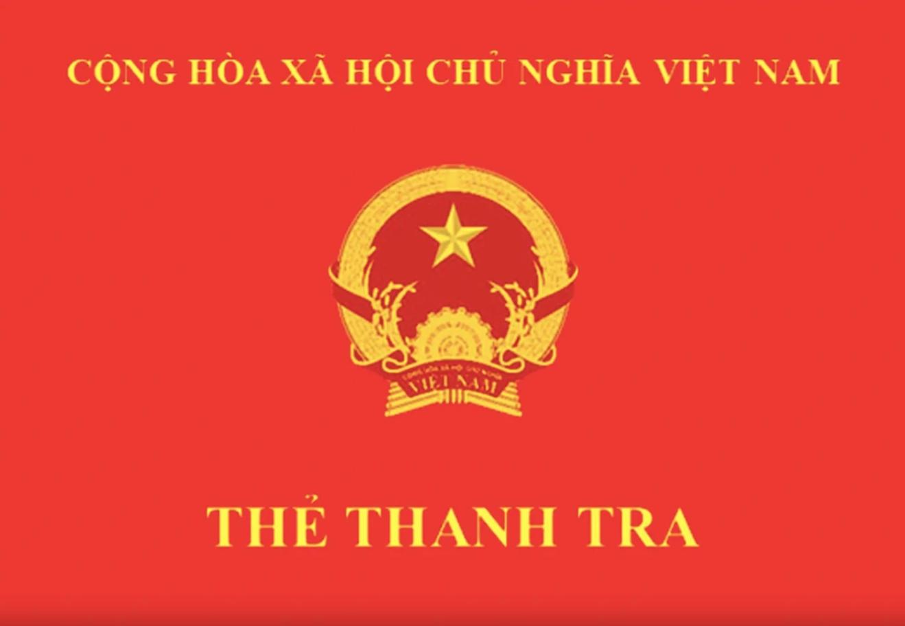 Chưa cấp Thẻ thanh tra đối với người liên quan đến tham nhũng, tiêu cực