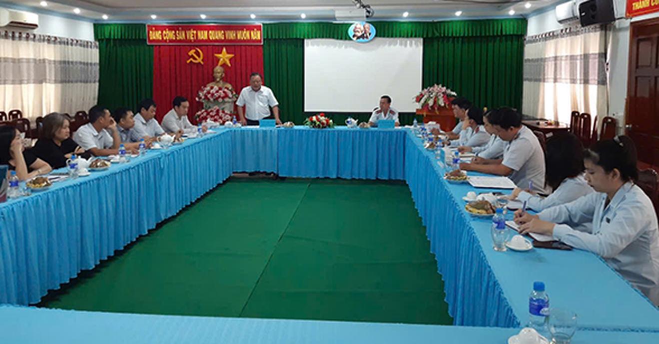 Thanh tra công tác quản lý tài chính, kế toán tại Sở Công thương Vĩnh Long
