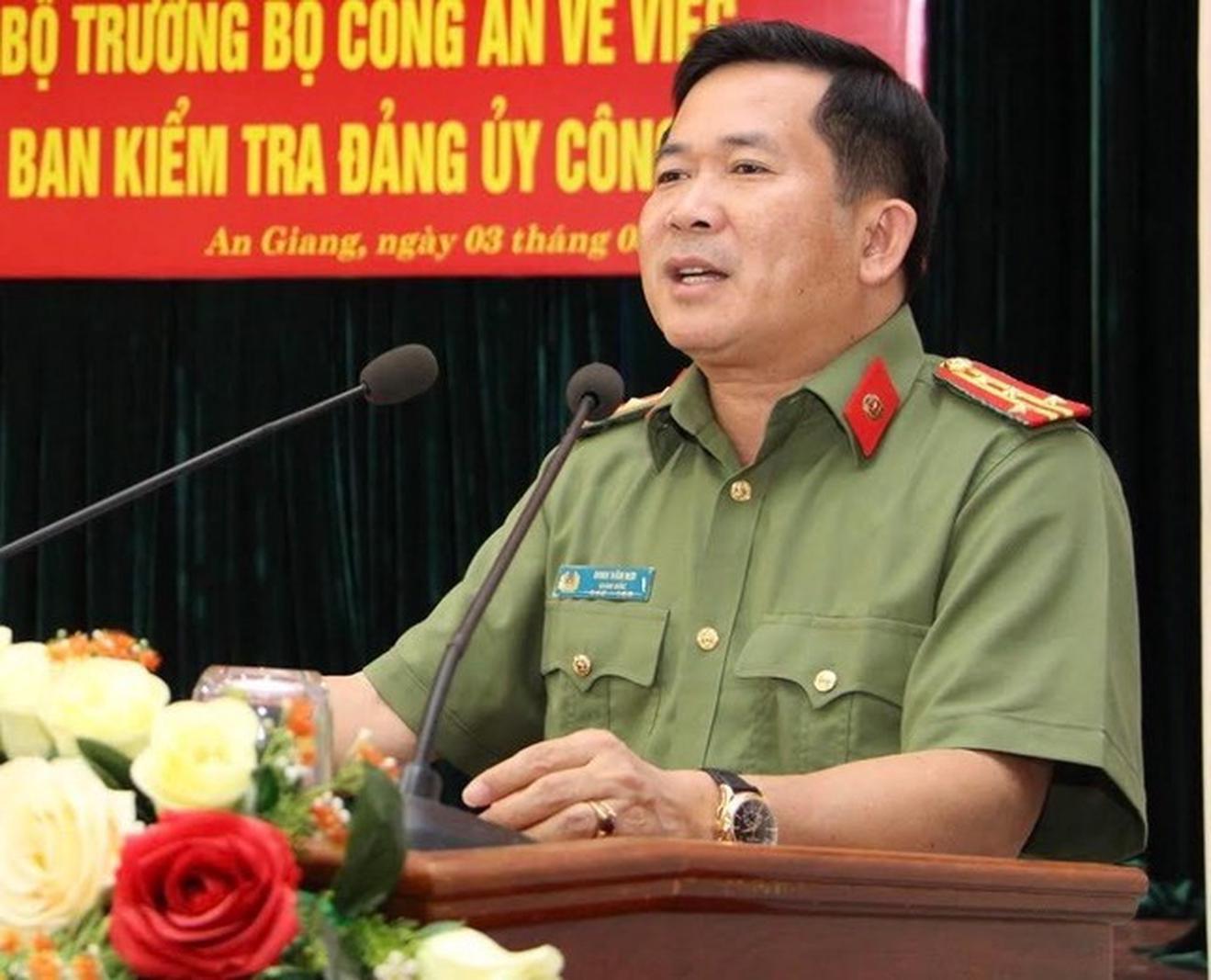 Thiếu tướng Đinh Văn Nơi giữ chức Cục trưởng A03 Bộ Công an 