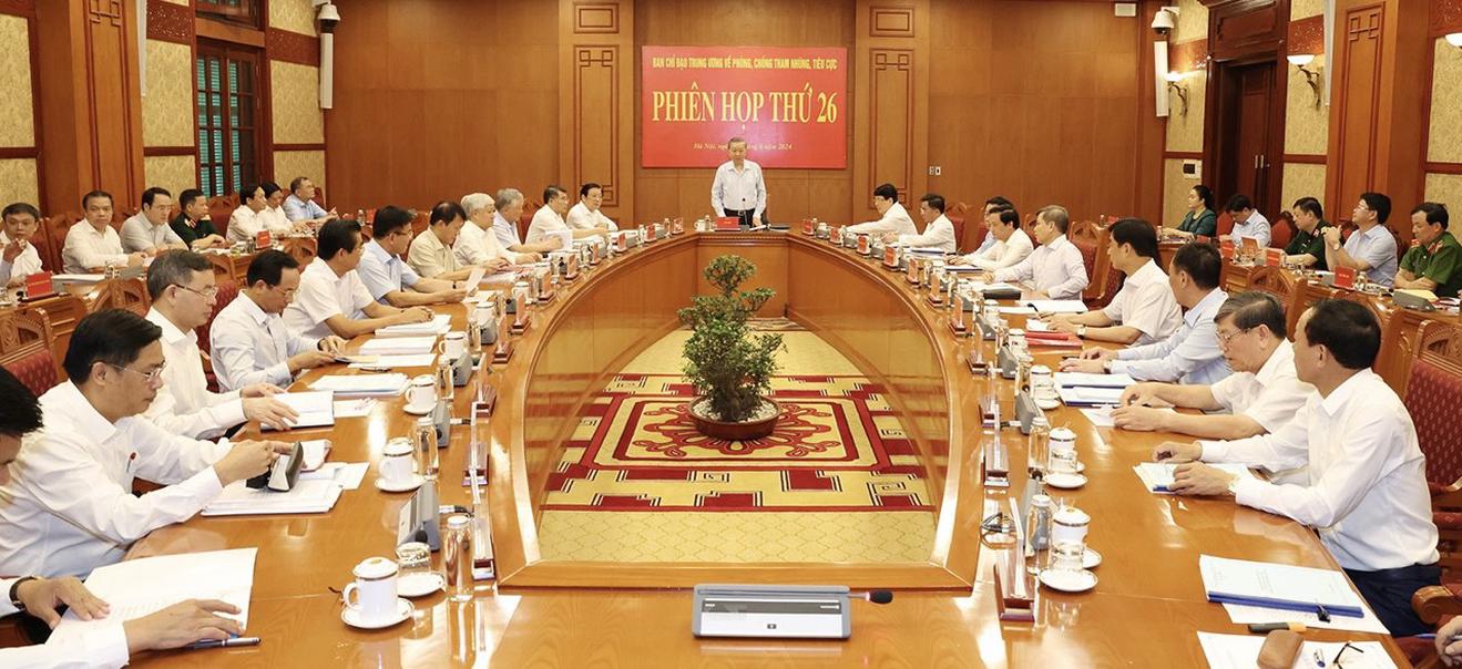 Công tác phòng, chống tham nhũng, tiêu cực tiếp tục được đẩy mạnh, quyết liệt, đồng bộ

