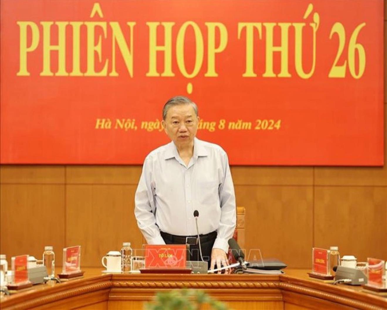 Tổng Bí thư, Chủ tịch nước chủ trì họp Ban Chỉ đạo Trung ương về phòng, chống tham nhũng, tiêu cực