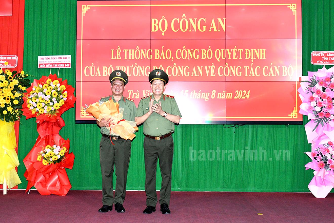 Đại tá Trần Xuân Ánh giữ chức Giám đốc Công an tỉnh Thái Bình