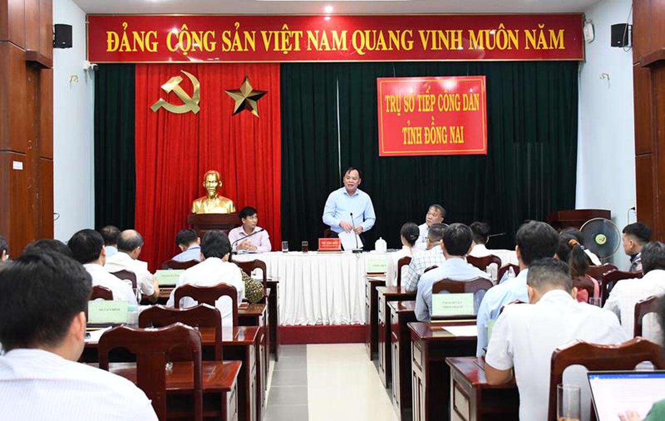 Quyền Chủ tịch Ủy ban nhân dân tỉnh Đồng Nai đối thoại giải quyết khiếu nại với 8 hộ dân