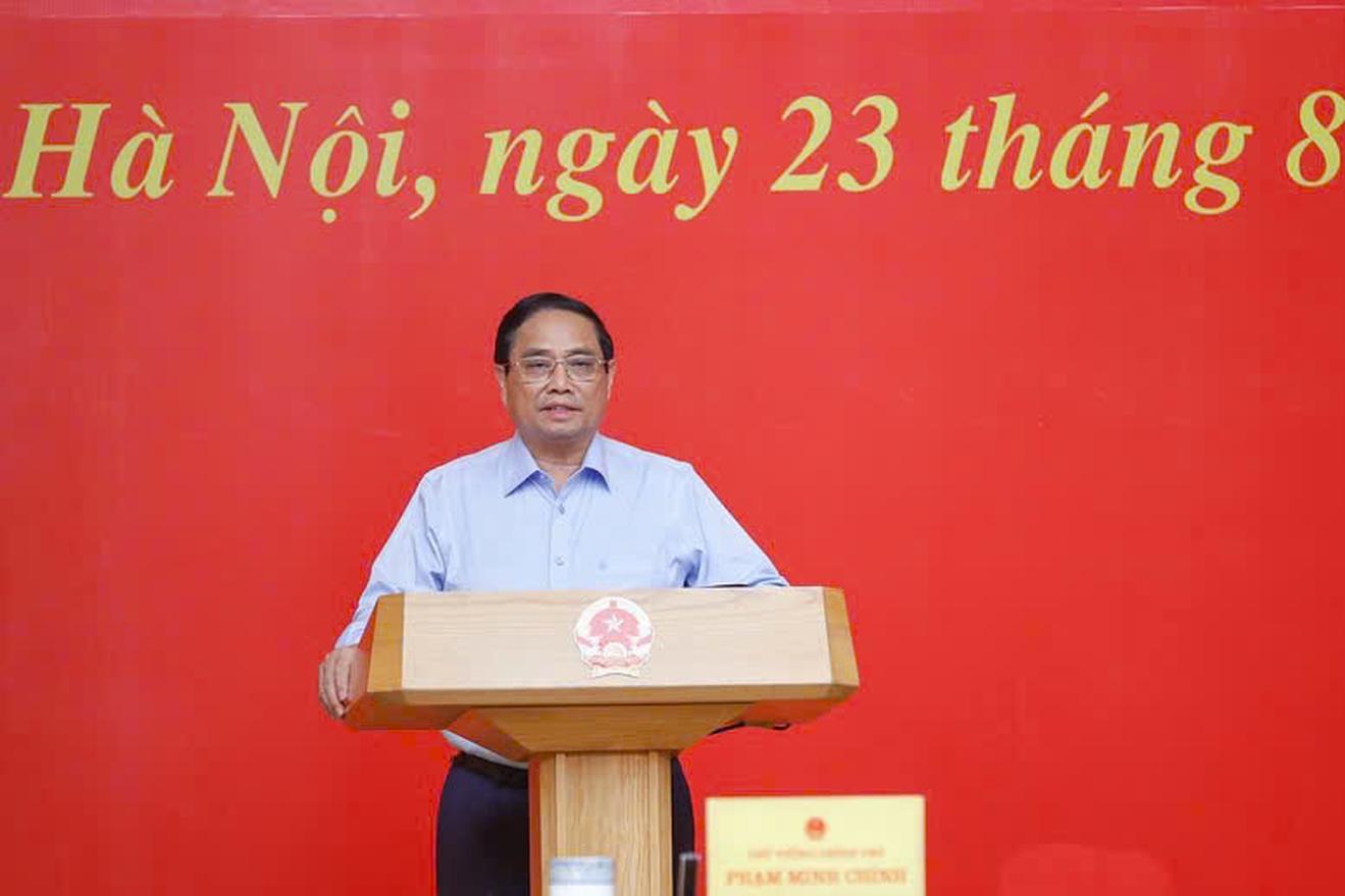 Thủ tướng chủ trì Phiên họp thứ ba Tiểu ban kinh tế - xã hội Đại hội XIV của Đảng