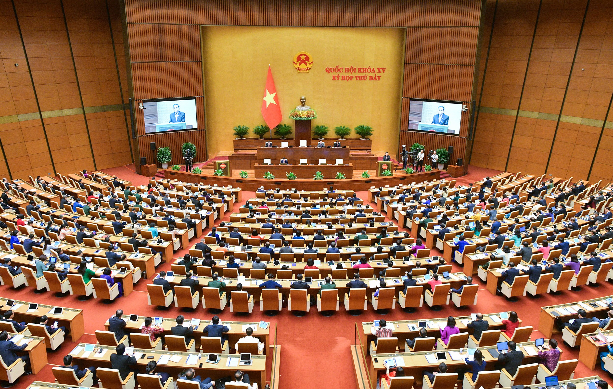 Kỳ họp Quốc hội Khoá XV. Ảnh: Quochoi.vn