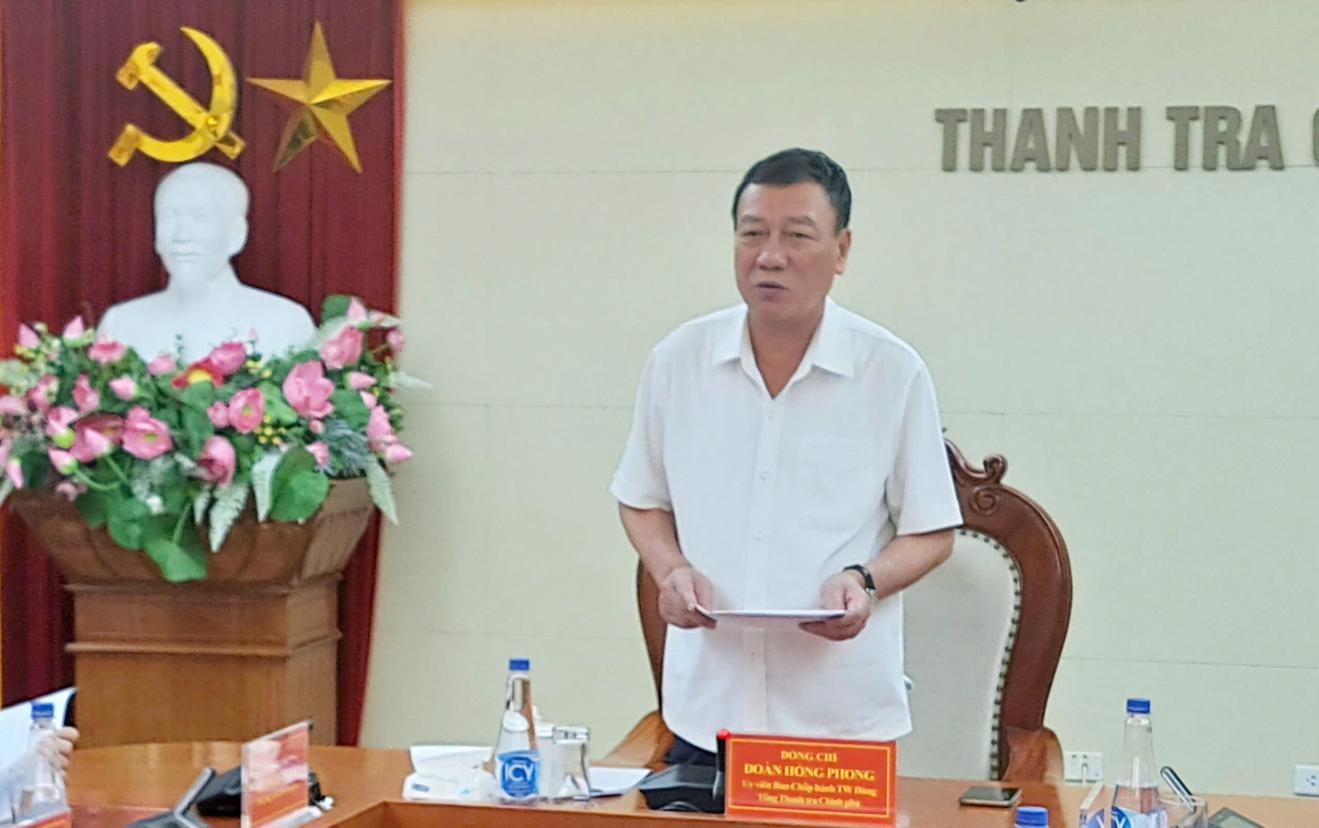 Đẩy nhanh tiến độ ban hành 15 kết luận thanh tra đã báo cáo Thủ tướng Chính phủ