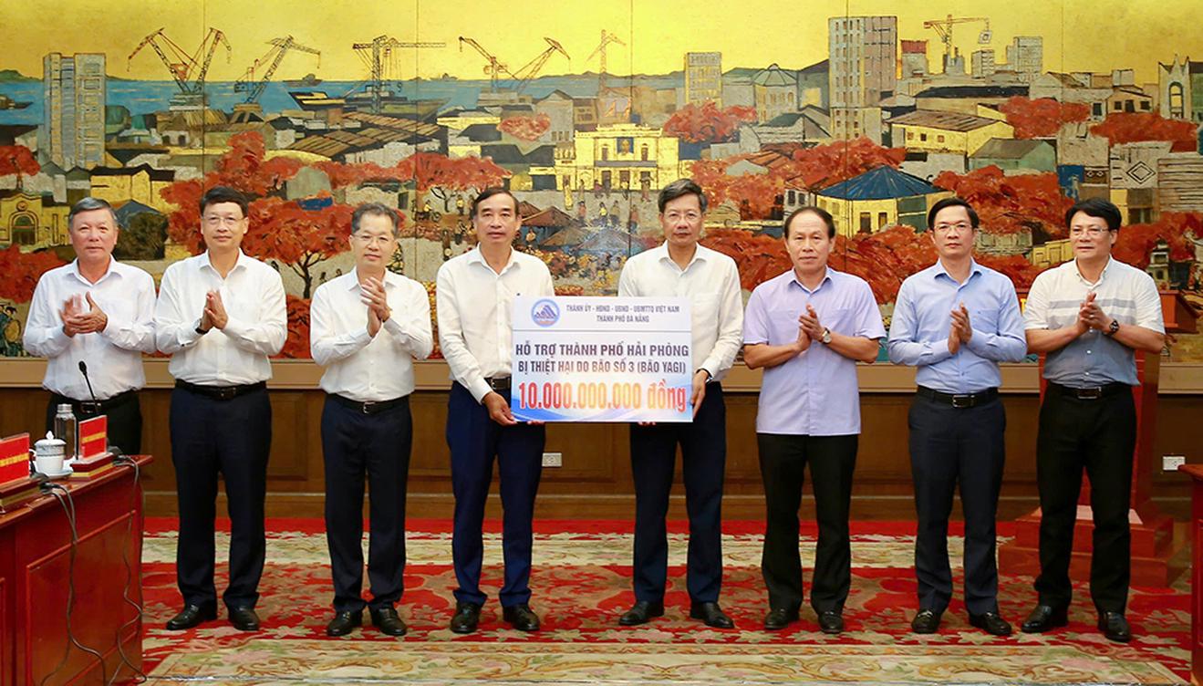 Đà Nẵng hỗ trợ các tỉnh bị ảnh hưởng bởi bão số 3