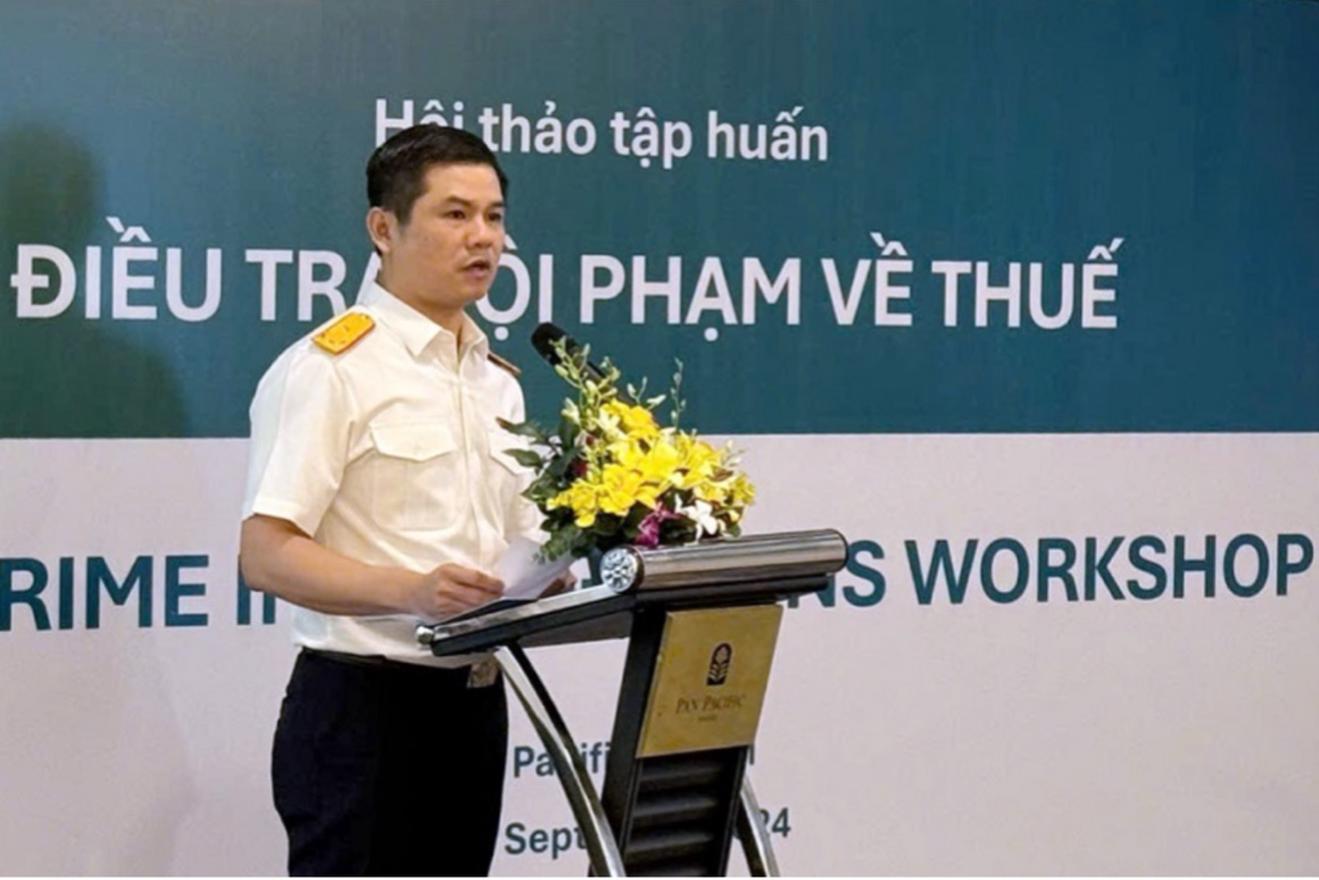 Khóa học về nền tảng điều tra tội phạm thuế
