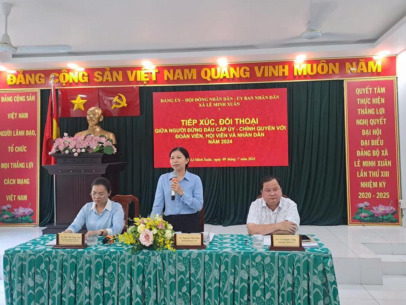 Tăng cường đối thoại giữa lãnh đạo với người dân  