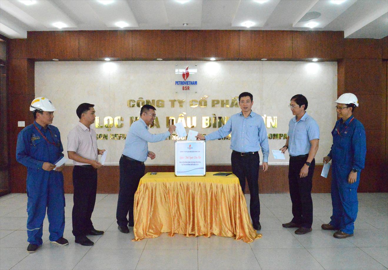 BSR ủng hộ địa phương bị ảnh hưởng bởi bão lũ ở miền Bắc