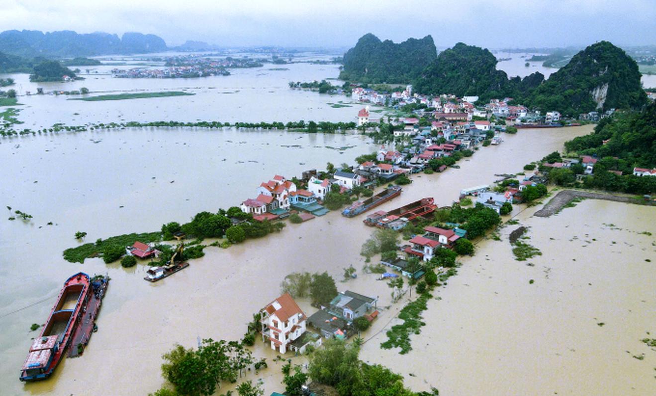 Ninh Bình: Tập trung triển khai ứng phó với mưa lũ
