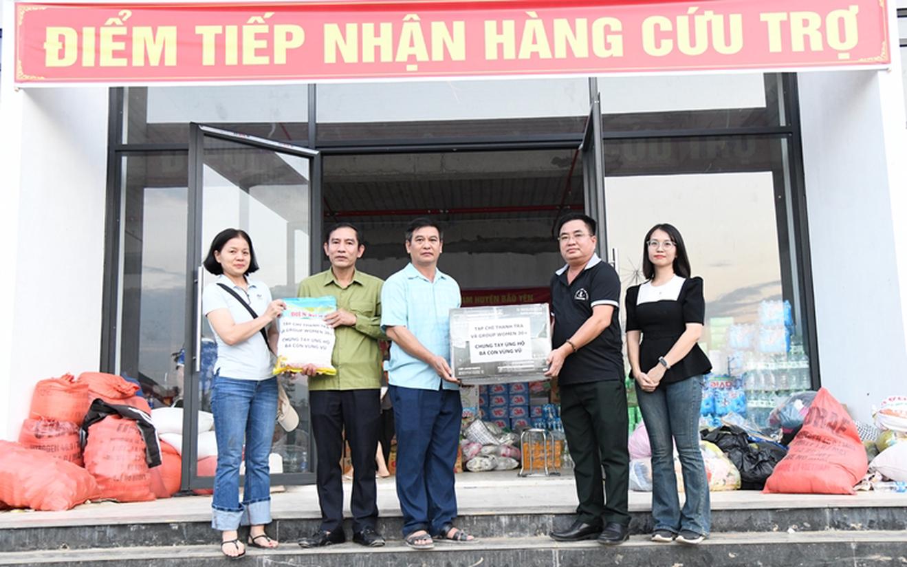 Tạp chí Thanh tra tiếp tục chung tay ủng hộ đồng bào tại Lào Cai