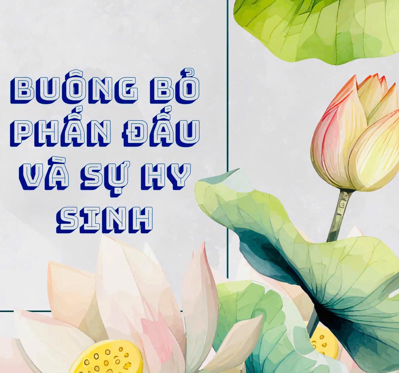 Buông bỏ phấn đấu và sự hy sinh
