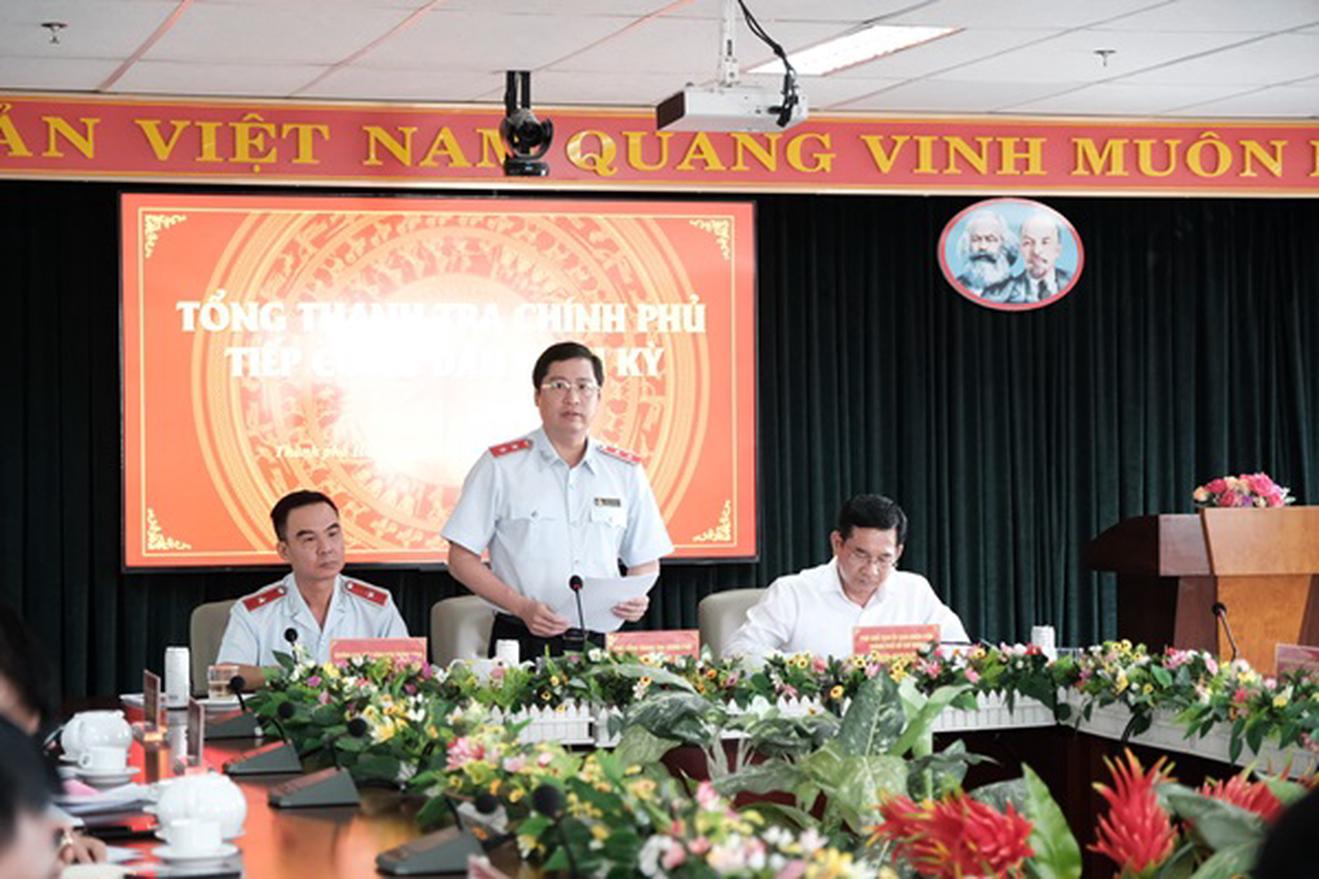 Phó Tổng Thanh tra Chính phủ Dương Quốc Huy tiếp công dân định kỳ tháng 9