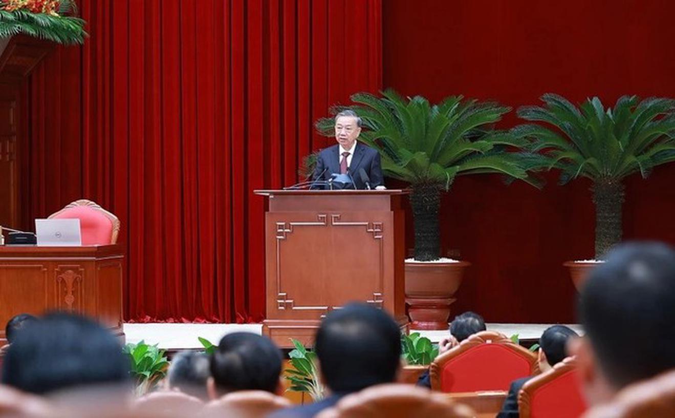 Phát biểu bế mạc Hội nghị Trung ương 10 của Tổng Bí thư, Chủ tịch nước Tô Lâm