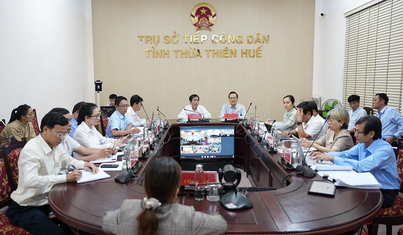 Lãnh đạo tỉnh Thừa Thiên Huế tiếp công dân