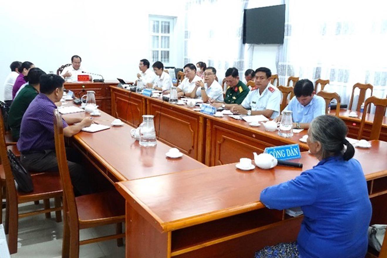 Phó Chủ tịch UBND tỉnh Cà Mau tiếp công dân định kỳ tháng 9