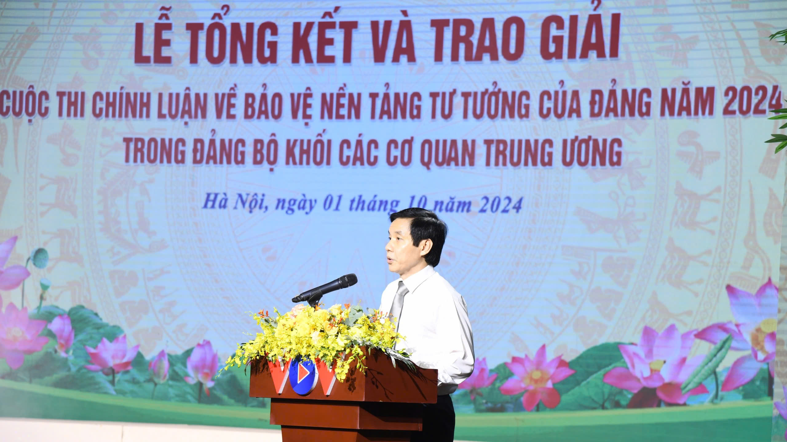 Ông Nguyễn Quang Trường, Phó Bí thư Đảng ủy Khối các cơ quan Trung ương. Ảnh: Huy Trần