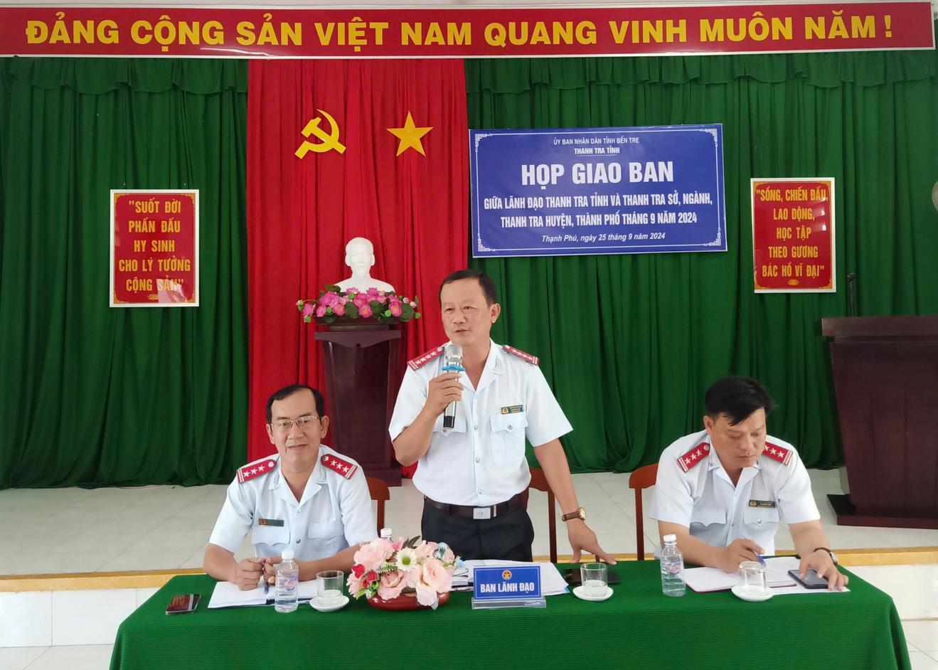 Tăng cường tiến hành thanh tra công vụ tại các đơn vị, địa phương