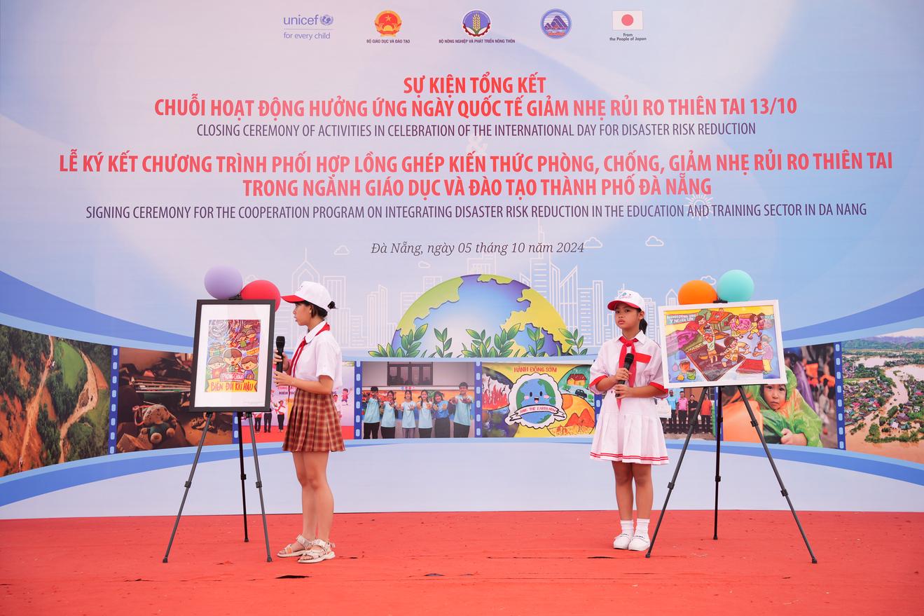 Tổng kết chuỗi hoạt động hưởng ứng Ngày Quốc tế Giảm nhẹ rủi ro thiên tai