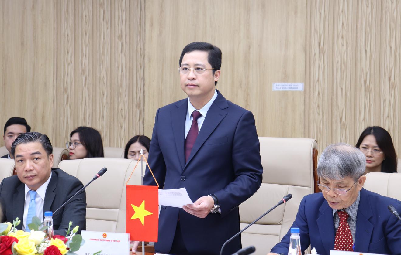 Thanh tra Chính phủ trân trọng mối quan hệ hợp tác bền vững với Cơ quan Giám sát Hành chính Ai Cập