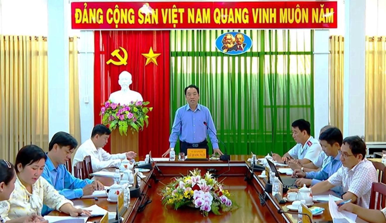 Tăng cường công tác tiếp công dân phục vụ Đại hội Đảng các cấp và các ngày lễ lớn 
