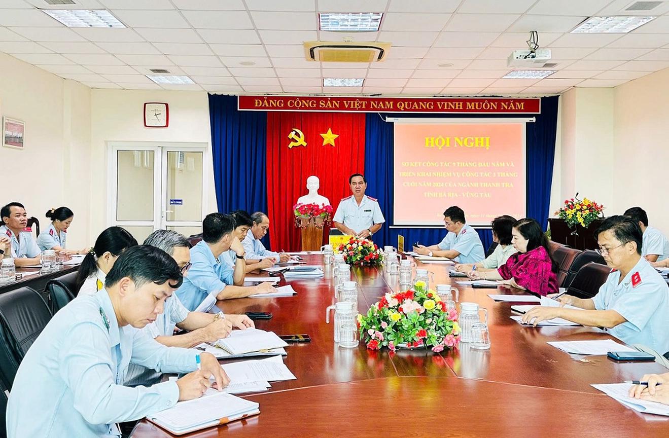 Bà Rịa - Vũng Tàu: Triển khai đúng kế hoạch 2024 công tác thanh tra, giải quyết khiếu nại, tố cáo và phòng chống tham nhũng trên địa bàn