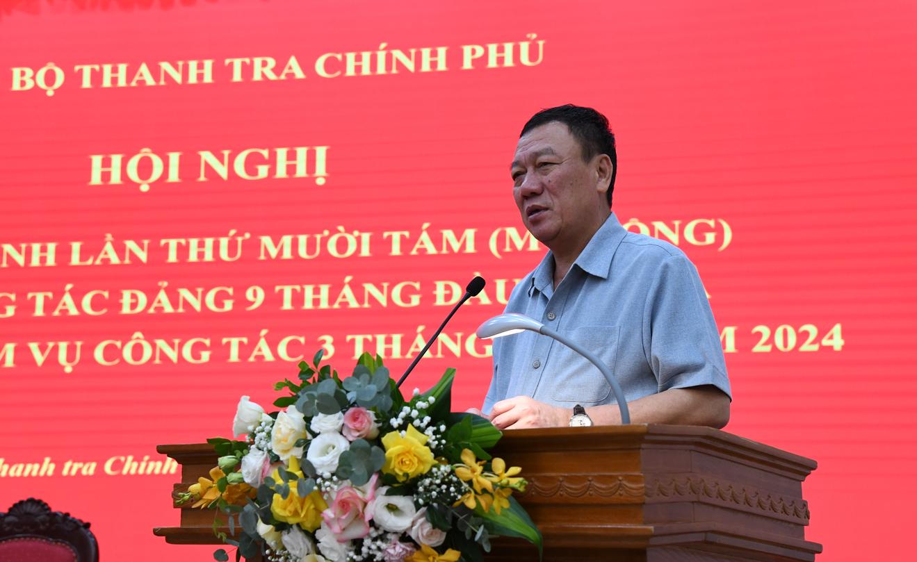 Tập trung thanh tra, giải quyết khiếu nại, tố cáo, phục vụ Đại hội Đảng các cấp 