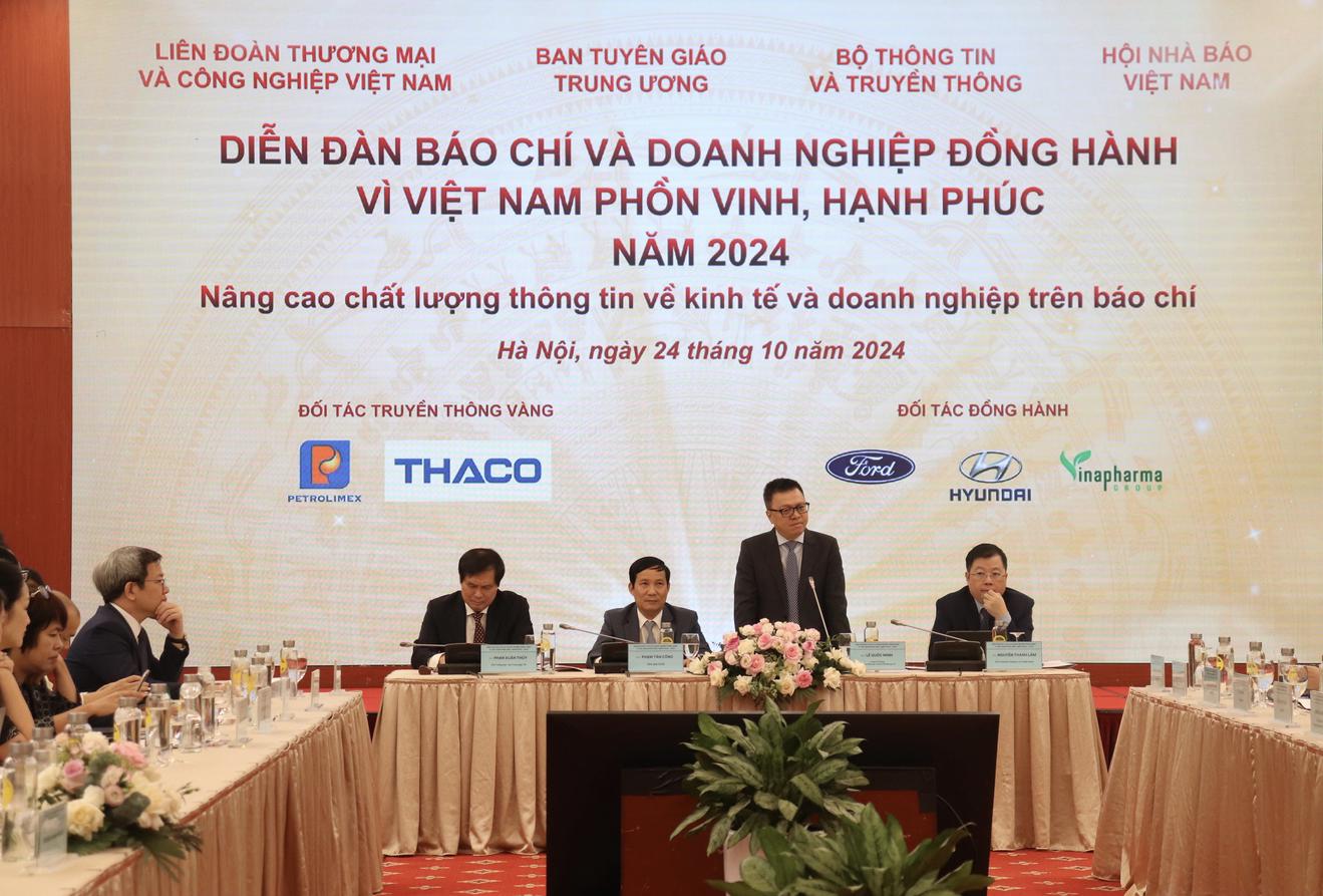 Báo chí - doanh nghiệp luôn là quan hệ đồng hành, cùng phát triển
