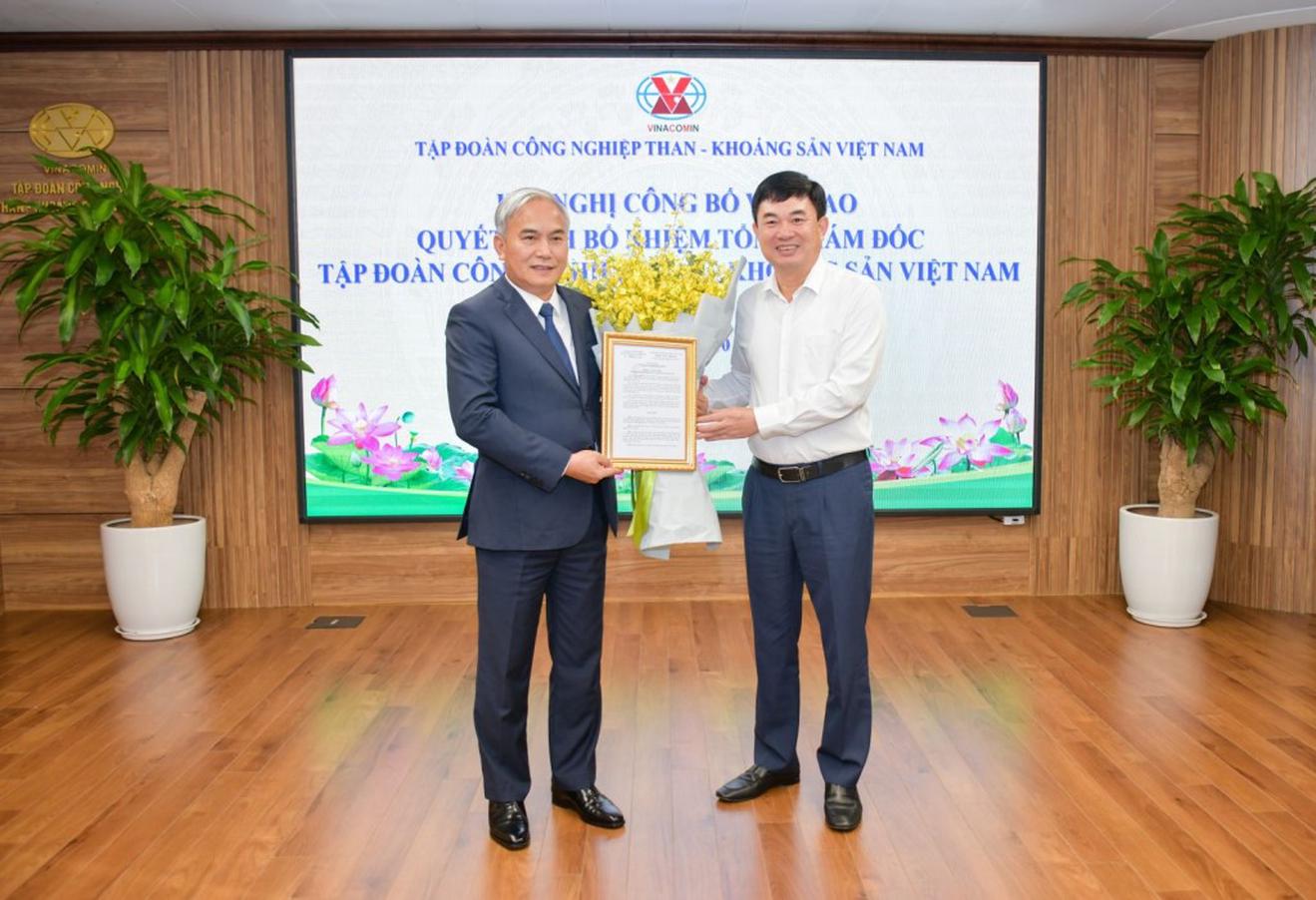 Ông Vũ Anh Tuấn được bổ nhiệm chức vụ Tổng Giám đốc Tập đoàn TKV