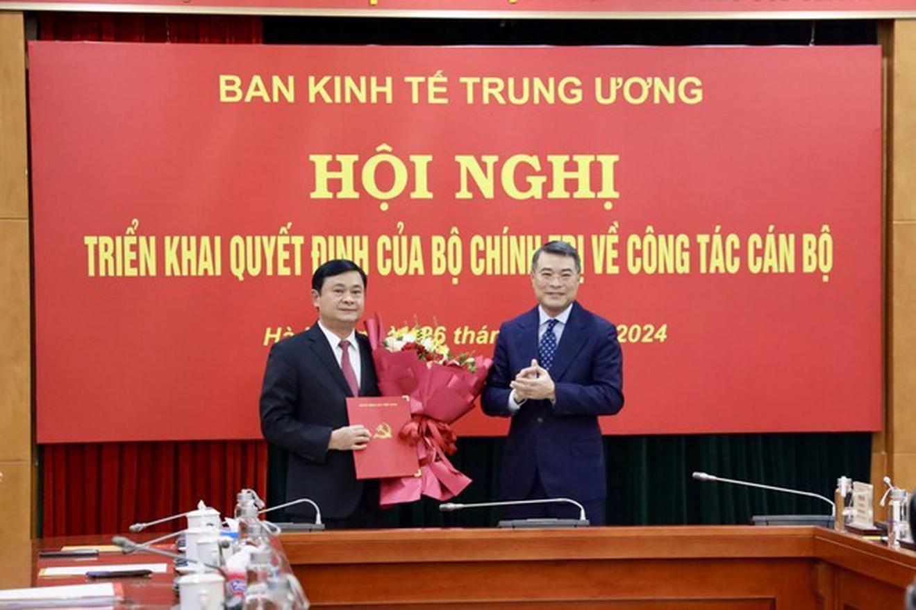 Đồng chí Thái Thanh Quý giữ chức Phó Trưởng Ban Kinh tế Trung ương