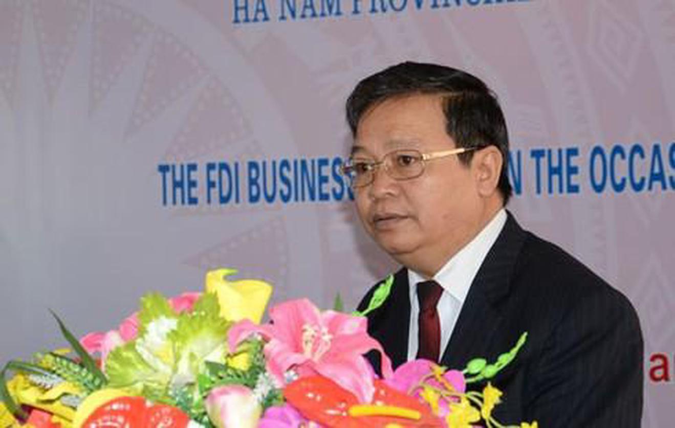 Cảnh cáo nguyên Chủ tịch UBND tỉnh Hà Nam Nguyễn Xuân Đông