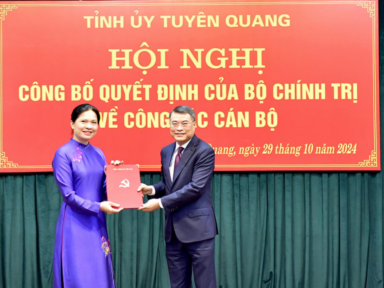 Tuyên Quang có tân Bí thư Tỉnh ủy