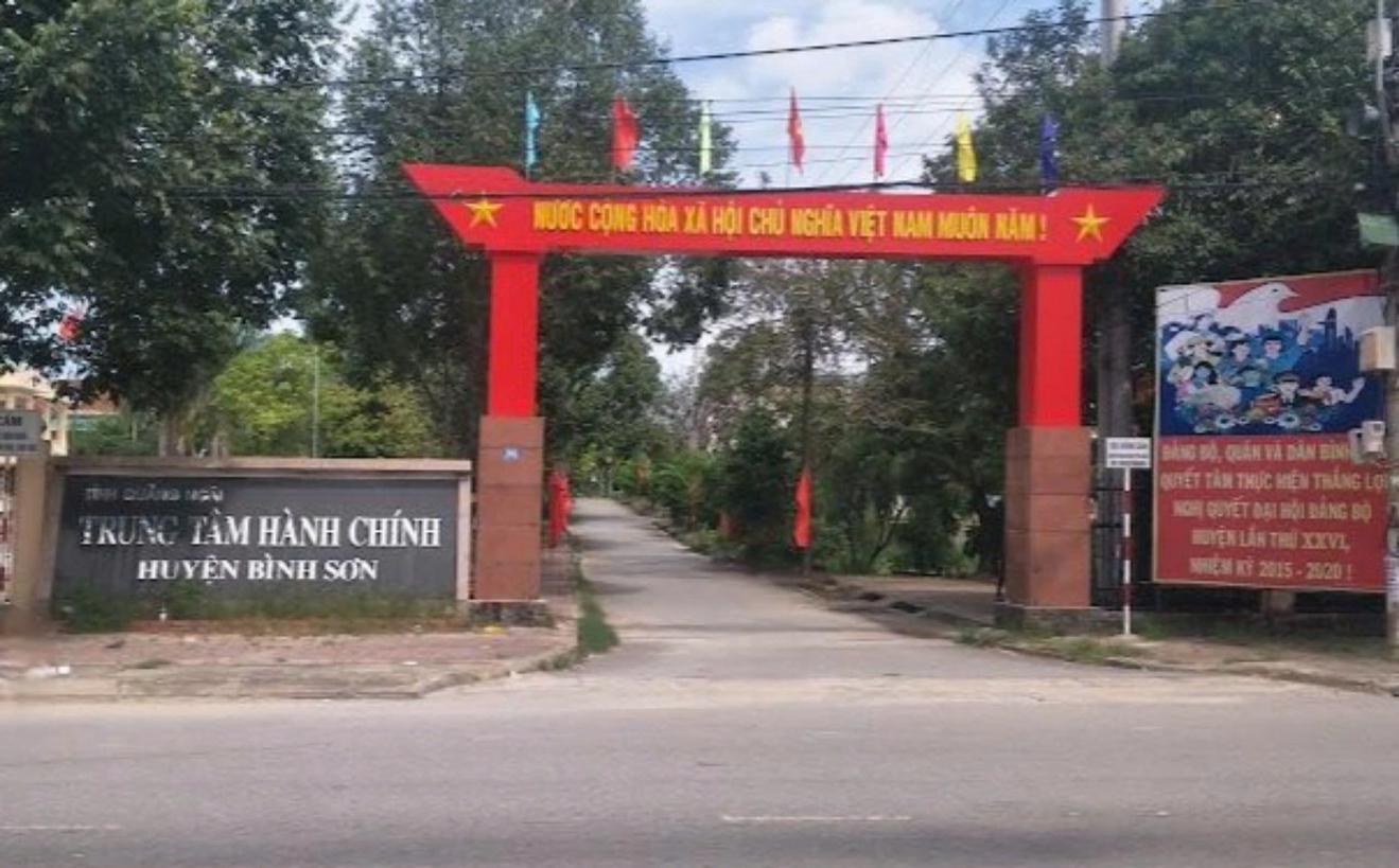 Loạt sai phạm trong xây dựng cơ bản tại huyện Bình Sơn