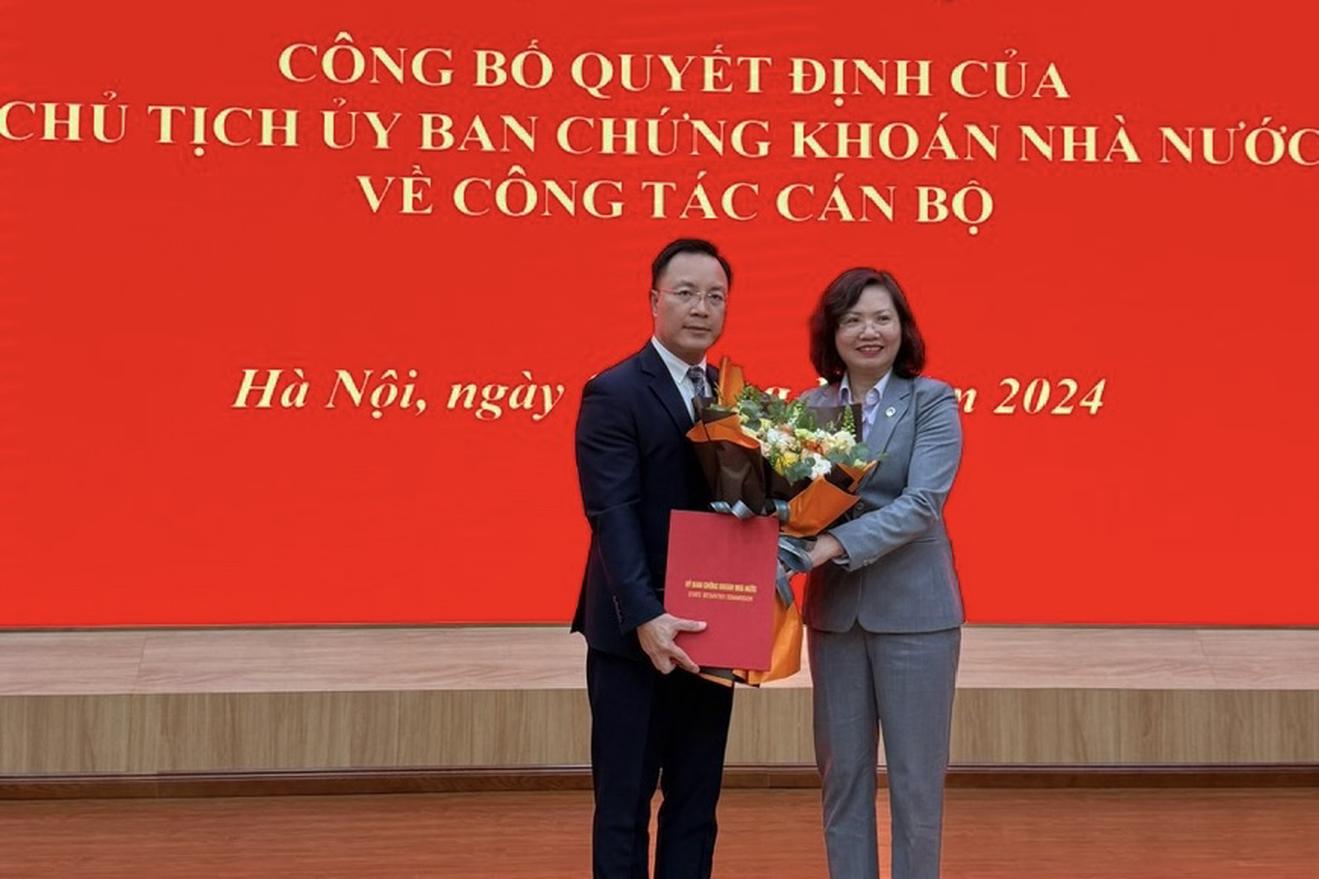 Ông Đỗ Anh Vũ làm Chánh Văn phòng Ủy ban Chứng khoán Nhà nước