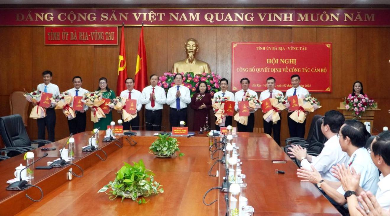 Ông Ngô Phước Thành được bổ nhiệm làm Chánh Thanh tra tỉnh Bà Rịa - Vũng Tàu