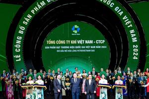 PV GAS được vinh danh Thương hiệu Quốc gia Việt Nam năm 2024