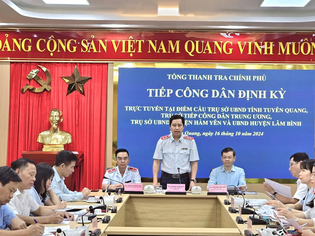Không xây dựng nghị định riêng về xử lý vi phạm trong giải quyết khiếu nại, tố cáo
