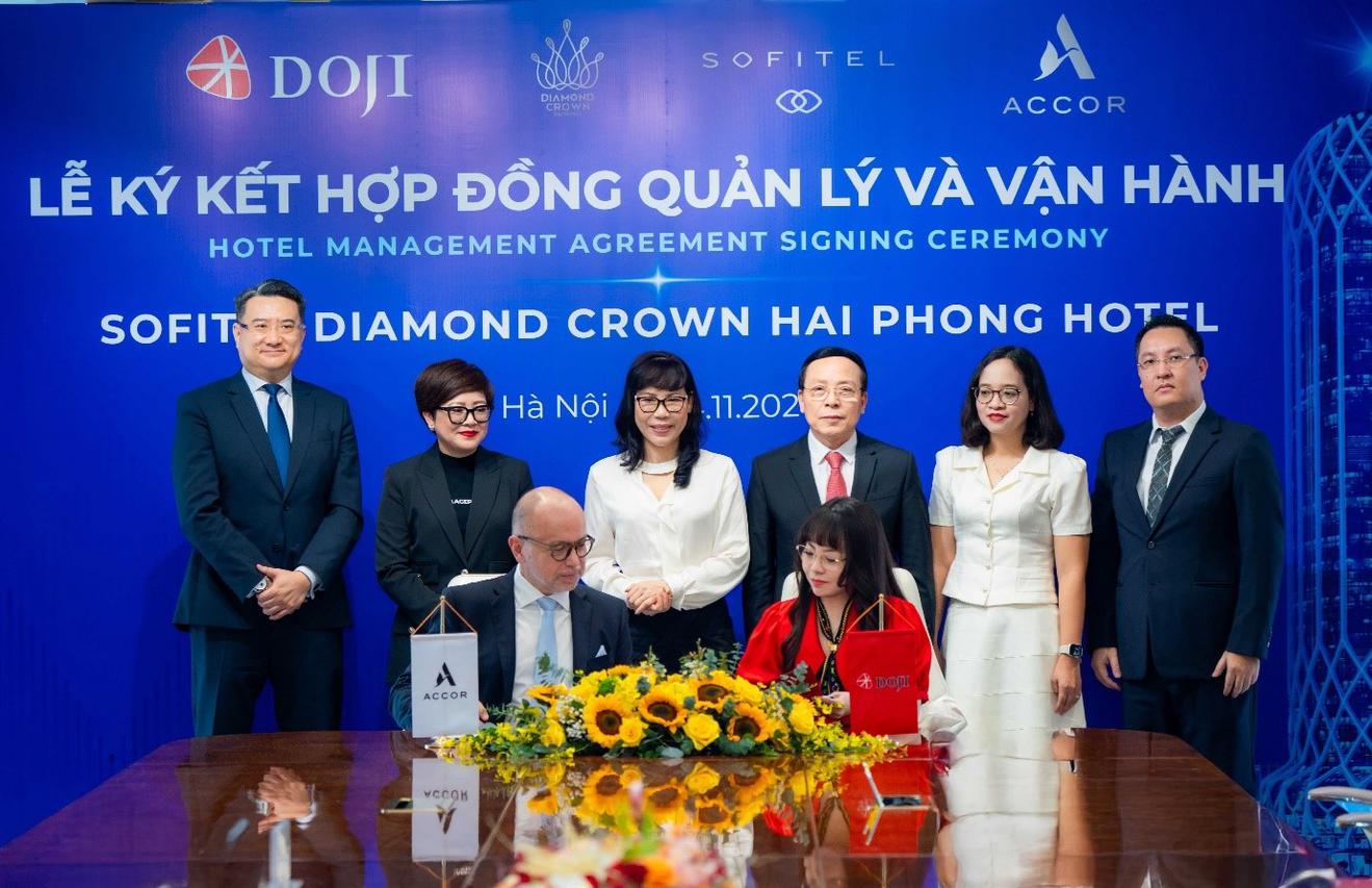 TẬP ĐOÀN DOJI ĐƯA THƯƠNG HIỆU ĐẲNG CẤP QUỐC TẾ SOFITEL ĐẾN HẢI PHÒNG