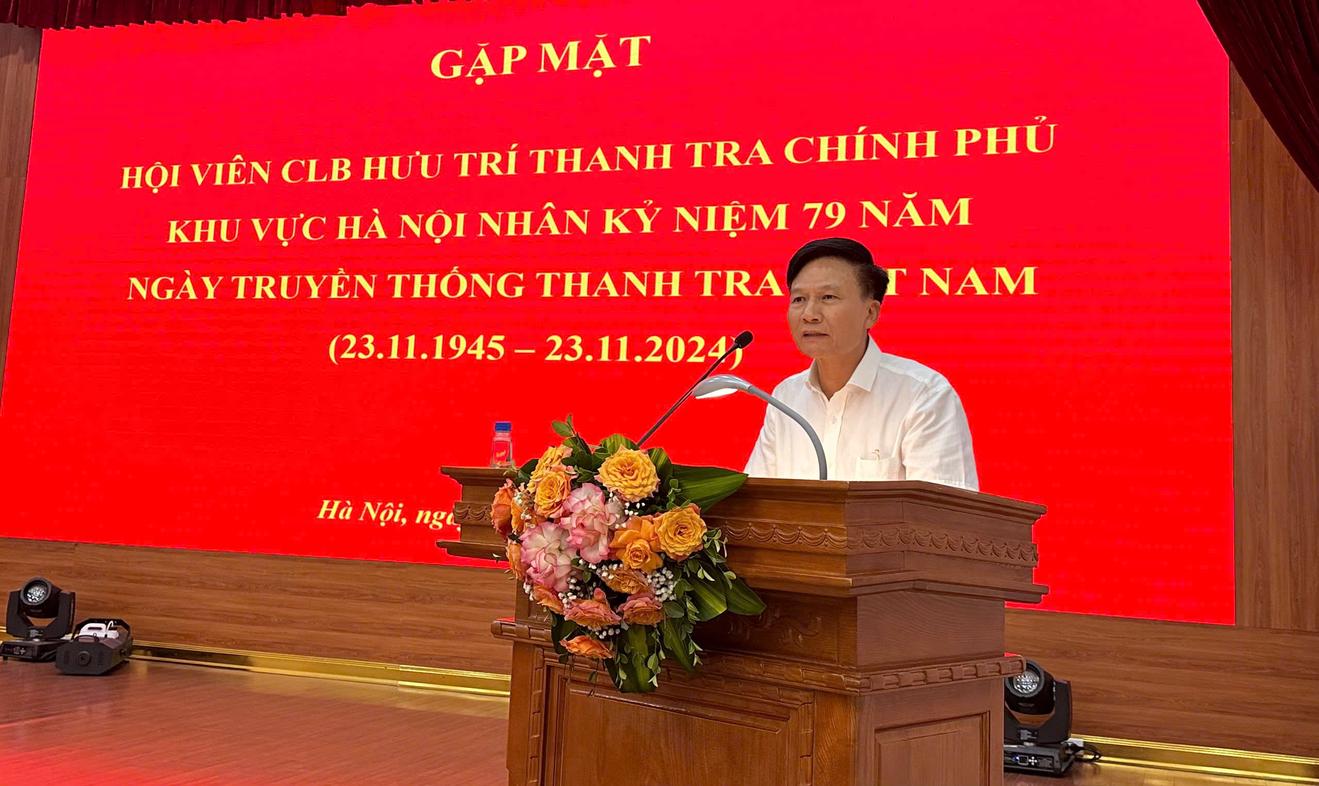 Thanh tra Chính phủ gặp mặt cán bộ hưu trí