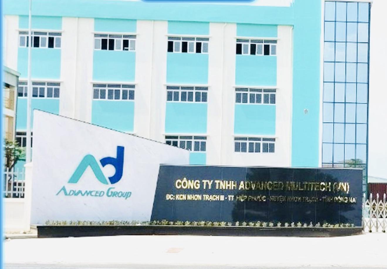 Công ty TNHH Advanced Multitech (Việt Nam) bị xử phạt vì chưa có giấy phép môi trường theo quy định.