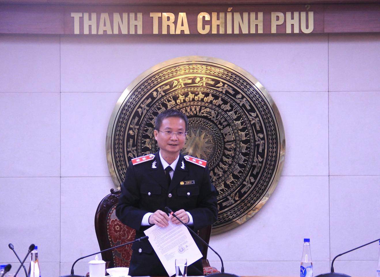 Công bố quyết định thanh tra tại Tổng Công ty Giấy Việt Nam