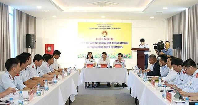 Hội nghị Tổng kết thi đua khen thưởng của Thanh tra các tỉnh trong Cụm đồng bằng sông Hồng. Ảnh: Báo Nam Định