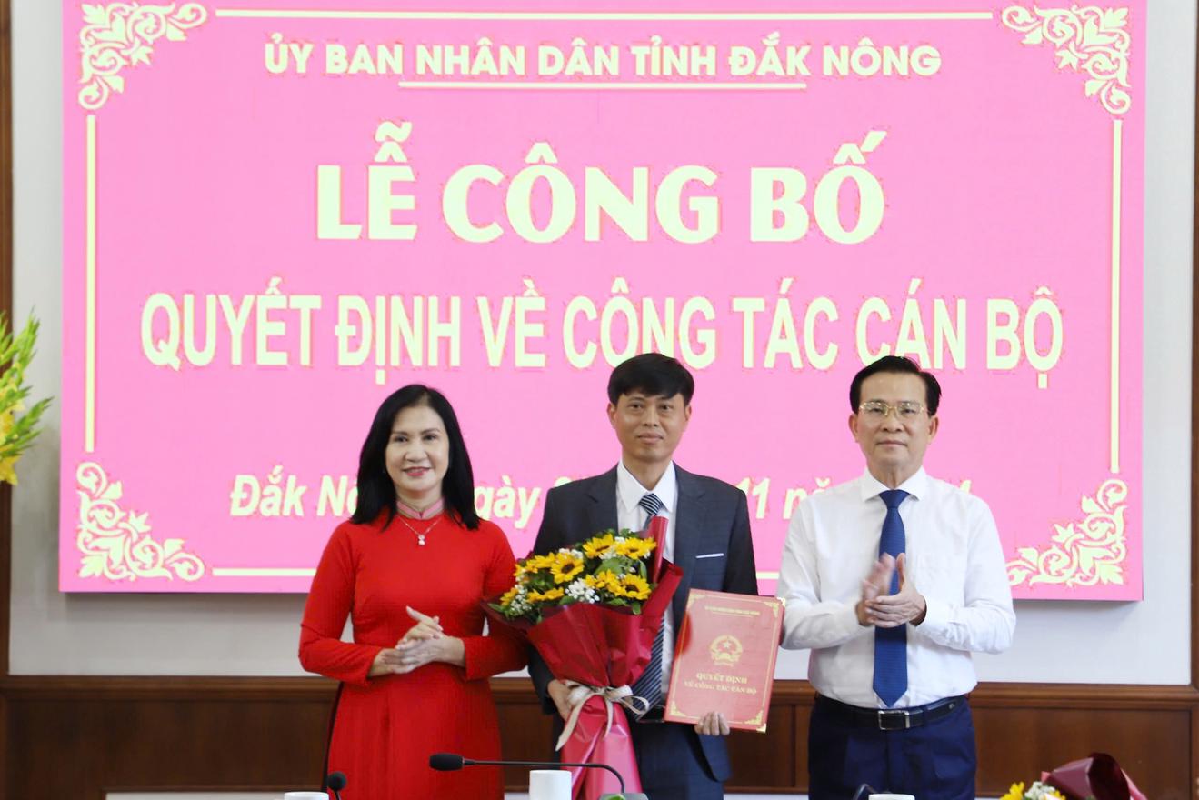 Ông Nguyễn Văn Hợp giữ chức Phó Chánh Thanh tra tỉnh Đắk Nông
