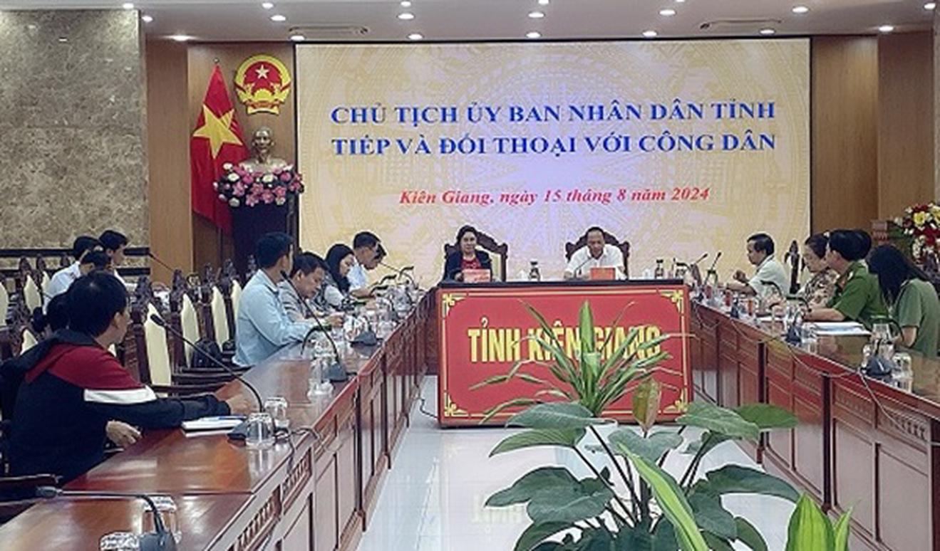 Kiên Giang: Ban hành Quy chế tiếp công dân trực tuyến 
